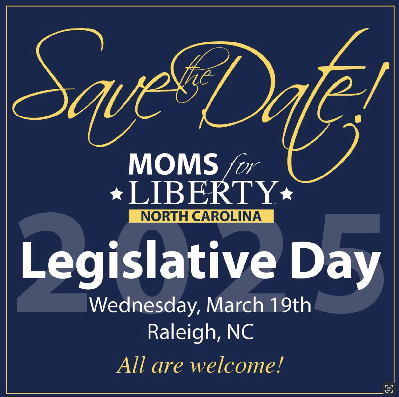 SAVE THE DATE!! Legislative DAY!!