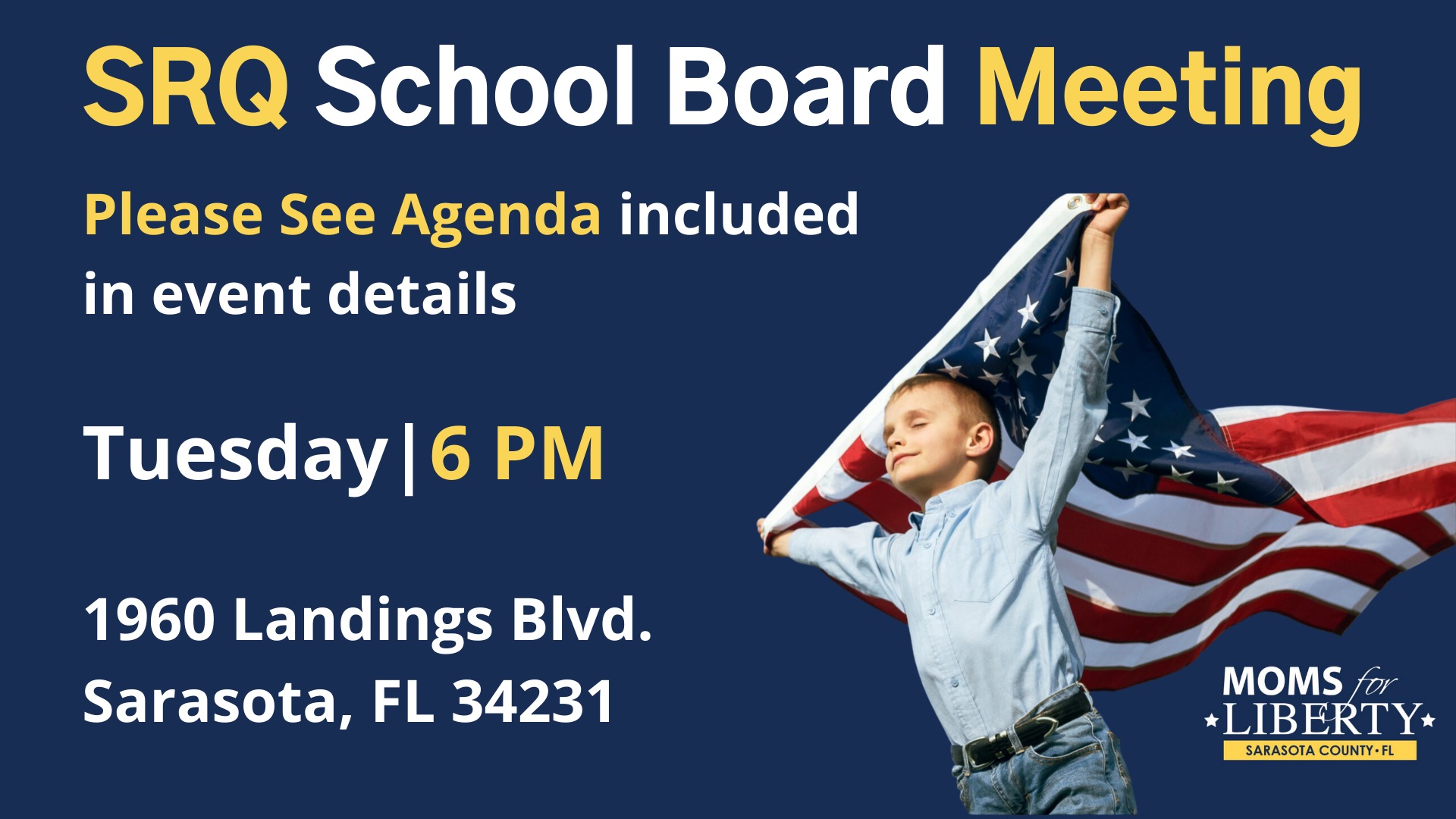 Sarasota County School Board Meeting