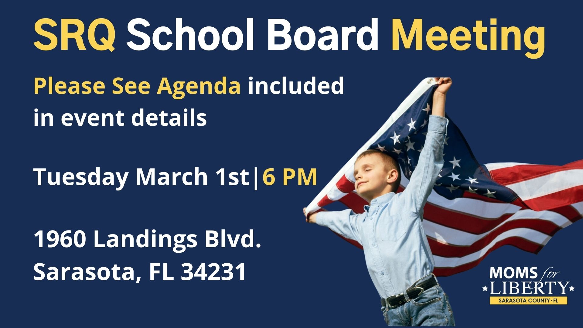 Sarasota County School Board Meeting