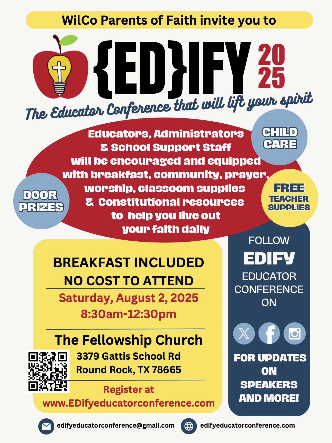 EDify Educator Prayer Breakfast and Conference