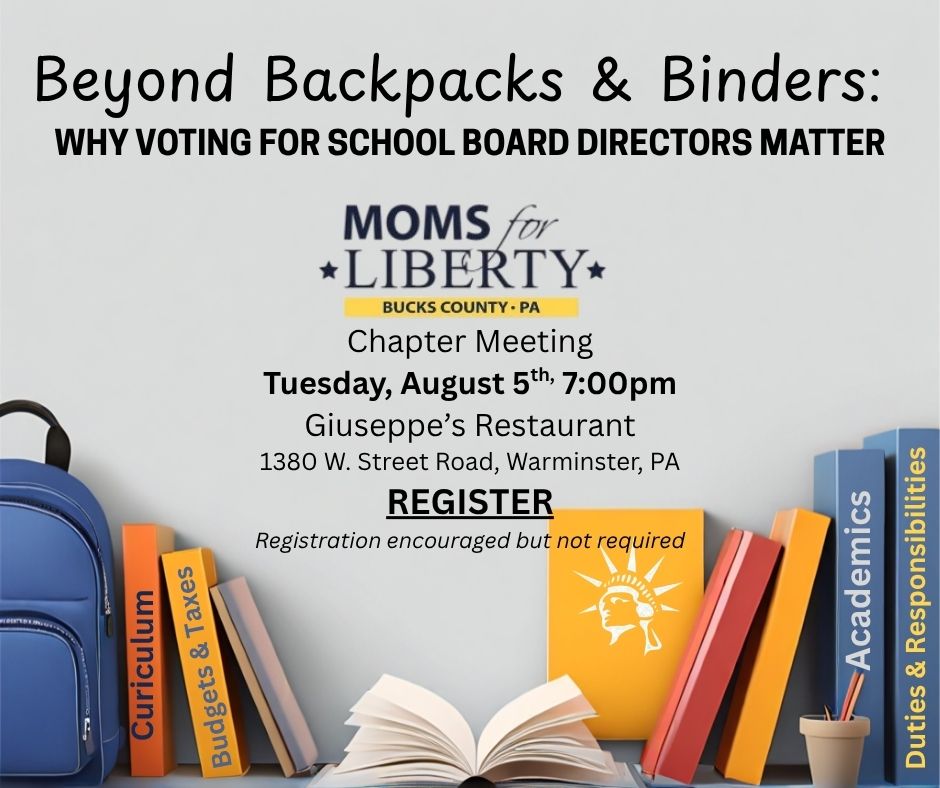 Beyond Backpacks & Binders: Why Voting for School Board Directors Matter