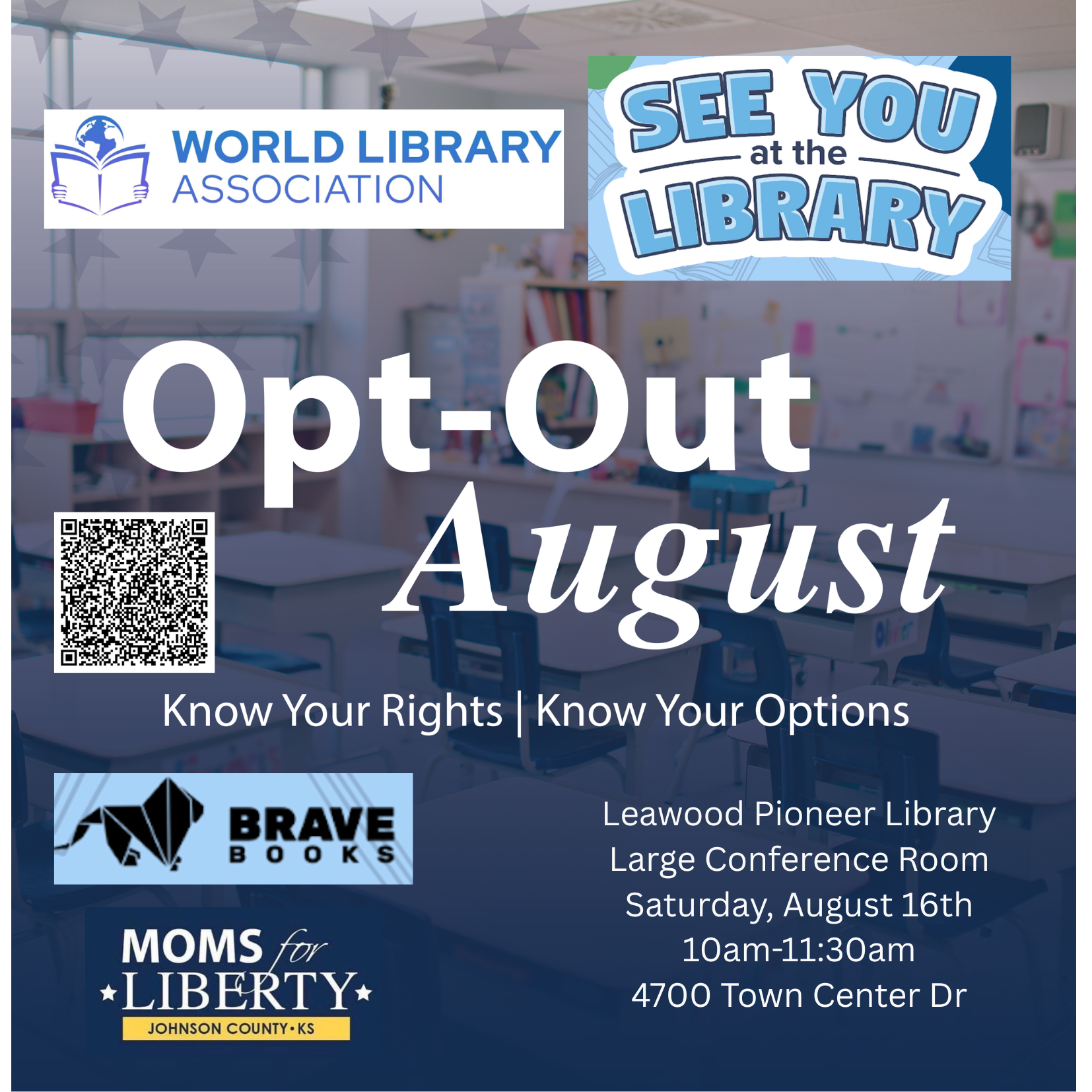 See You at the Library for Opt Out August | Family Event