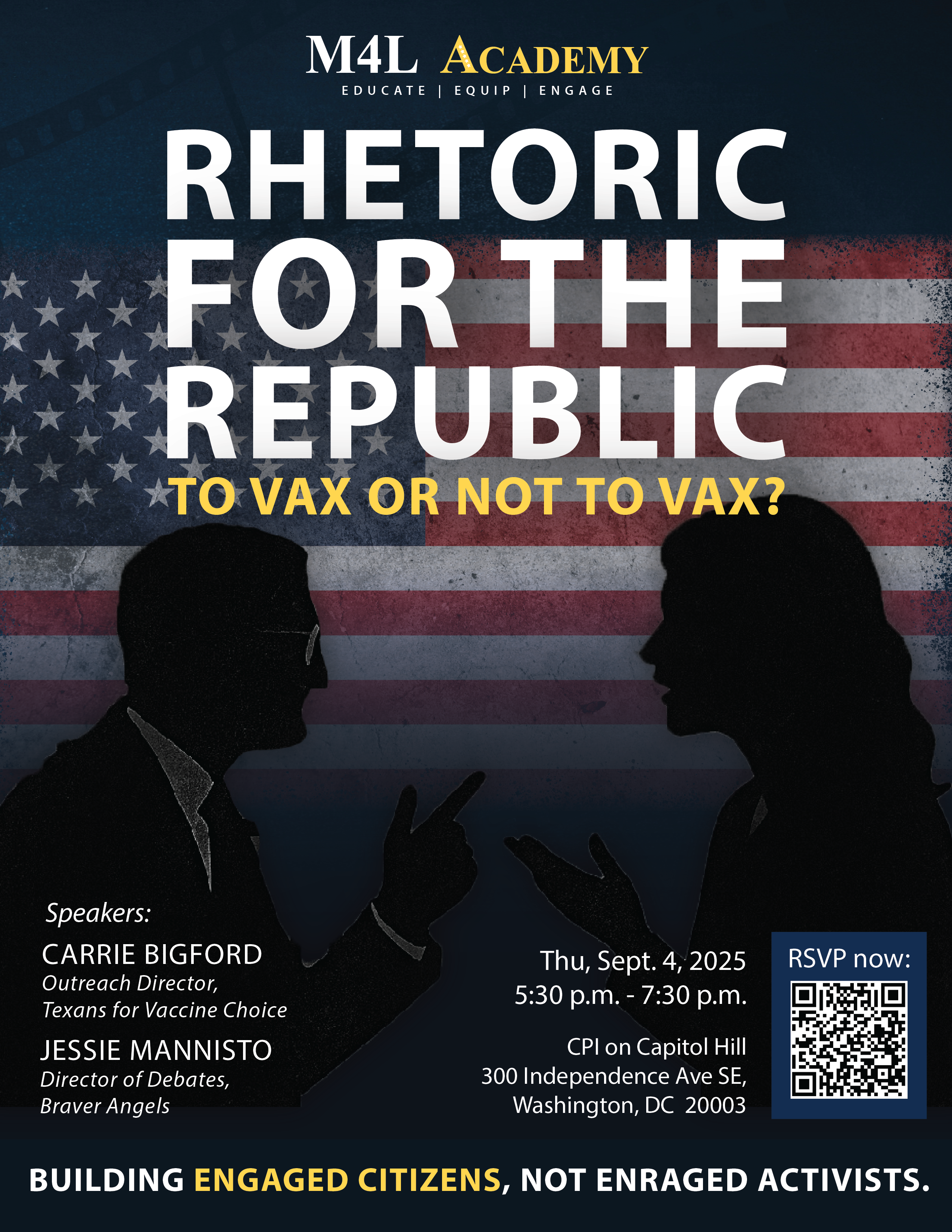 M4L Academy RECORDING | Rhetoric for the Republic: To Vax or Not To Vax?