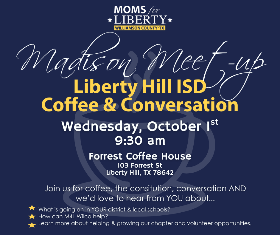 Madison Meet-Up / Liberty Hill Coffee & Conversation