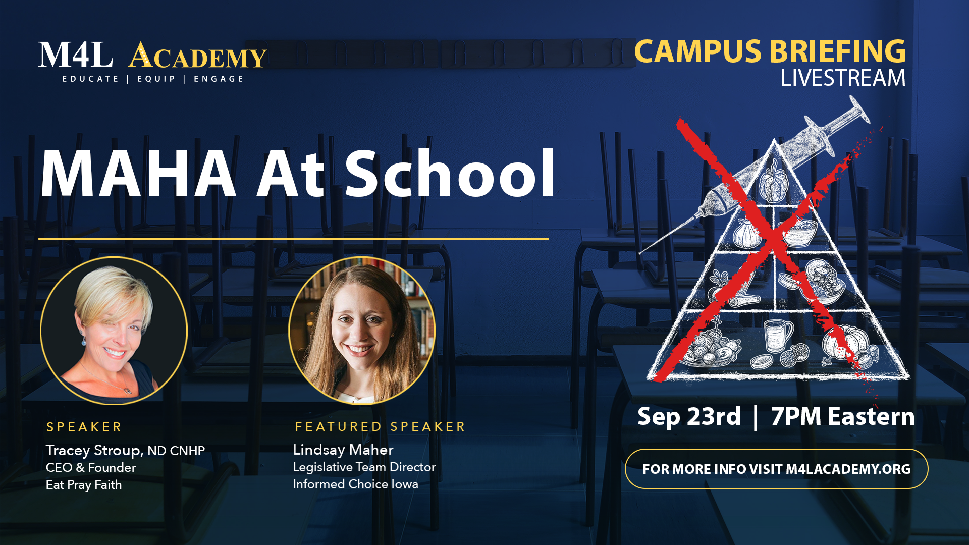 M4L Academy | Campus Briefing LIVESTREAM: MAHA at School