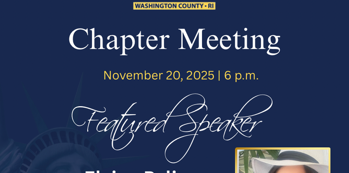 November Chapter Meeting