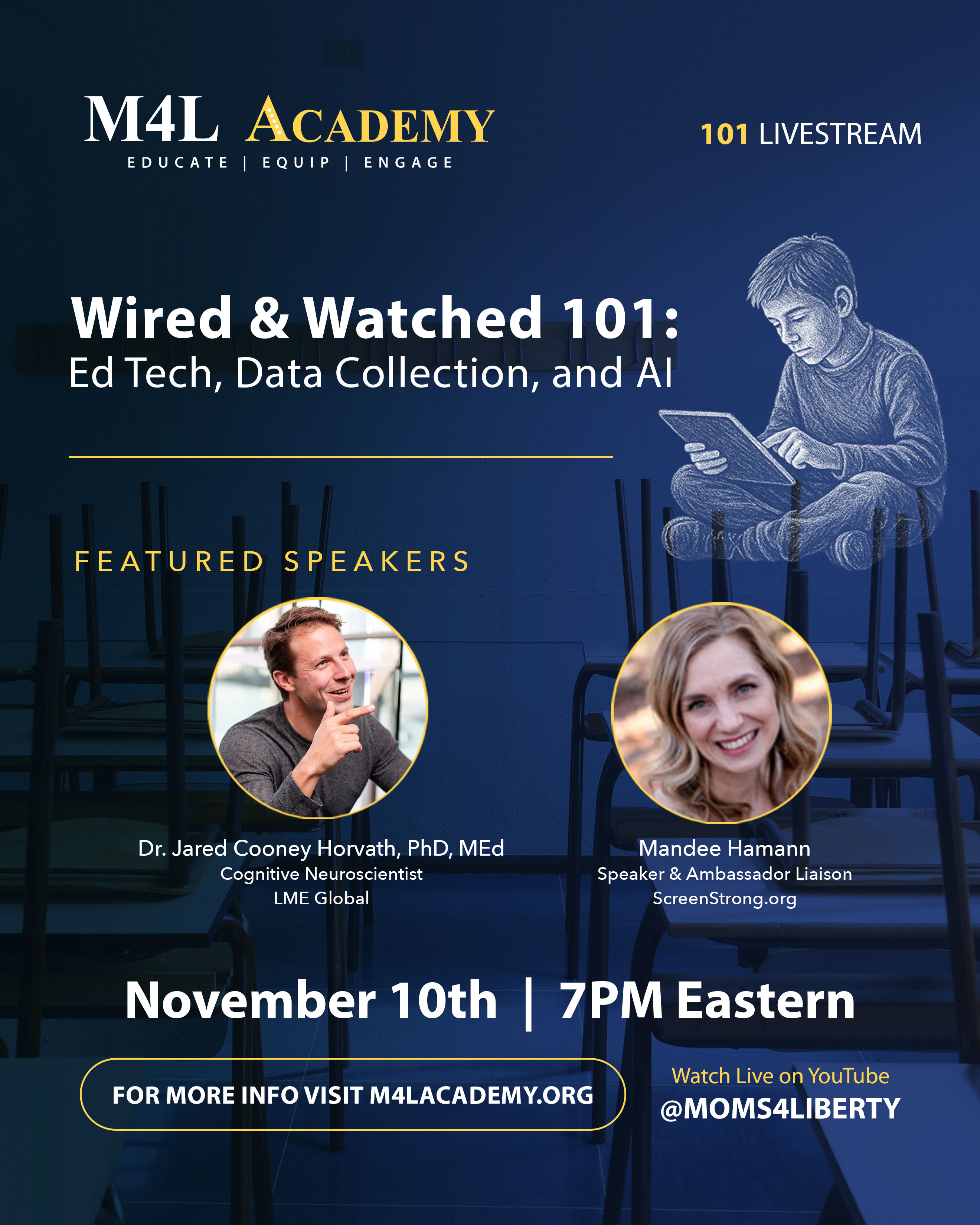 M4L Academy 101 LIVESTREAM: Wired & Watched