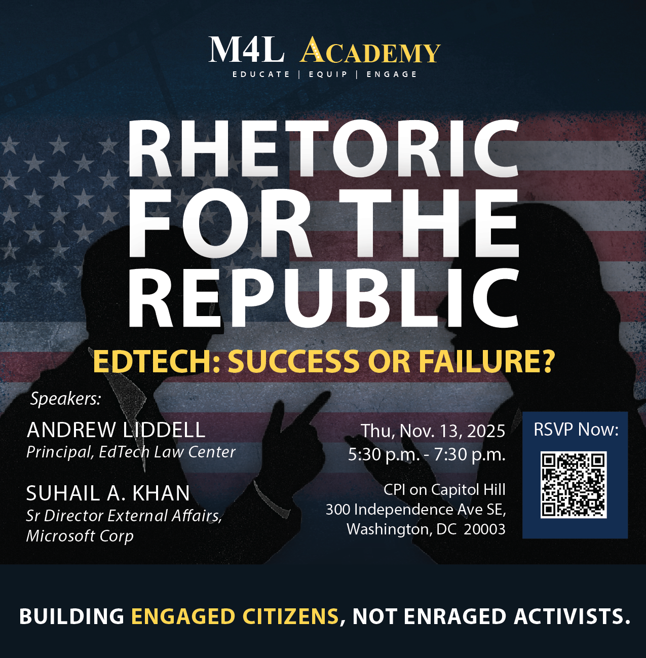 M4L Academy RECORDING: The Failure (or Success) of Ed Tech | Rhetoric for the Republic