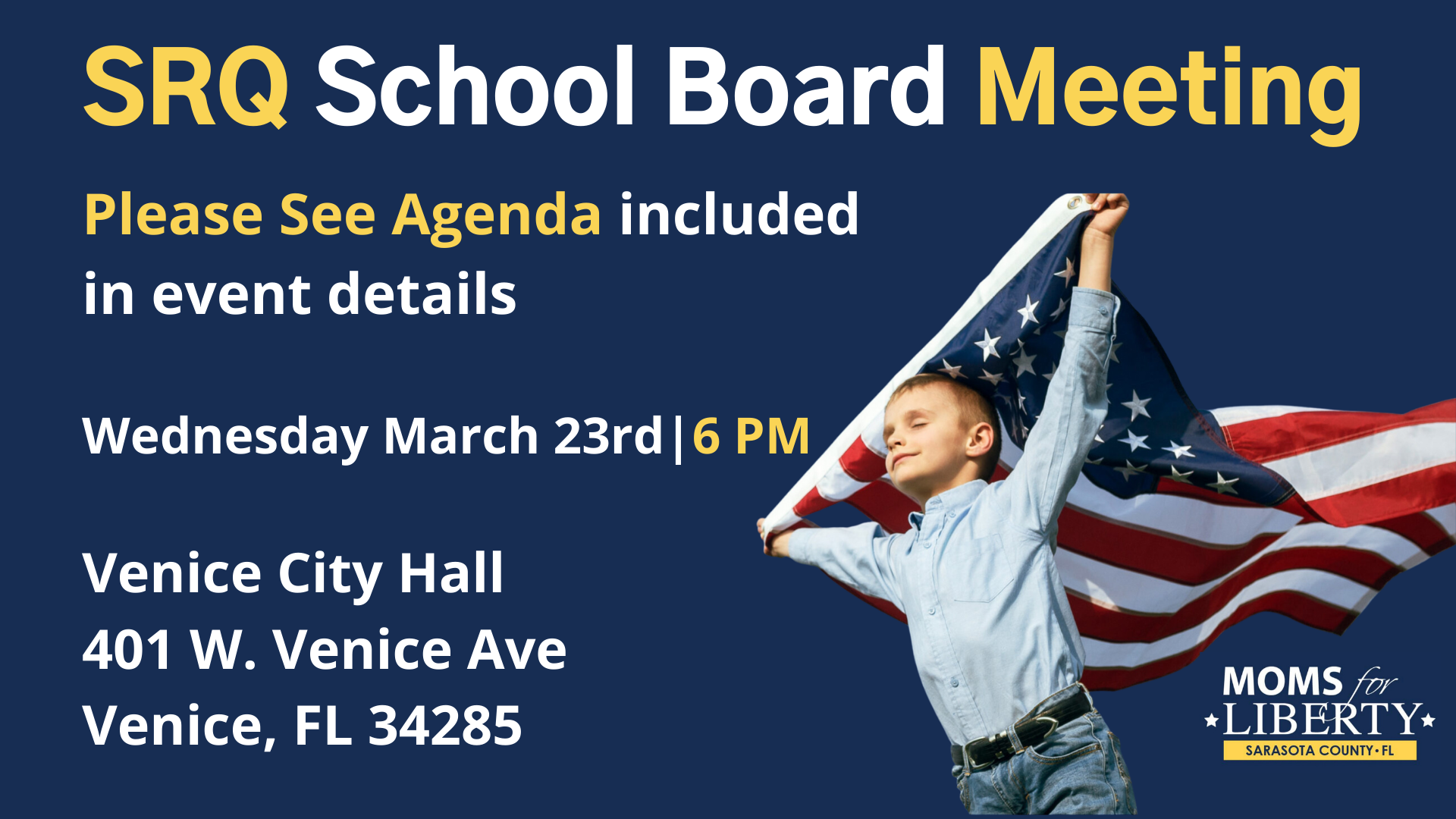 Sarasota County School Board Meeting