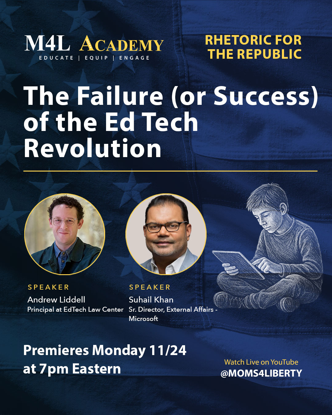 M4L Academy LIVESTREAM: Rhetoric for the Republic | Wired & Watched