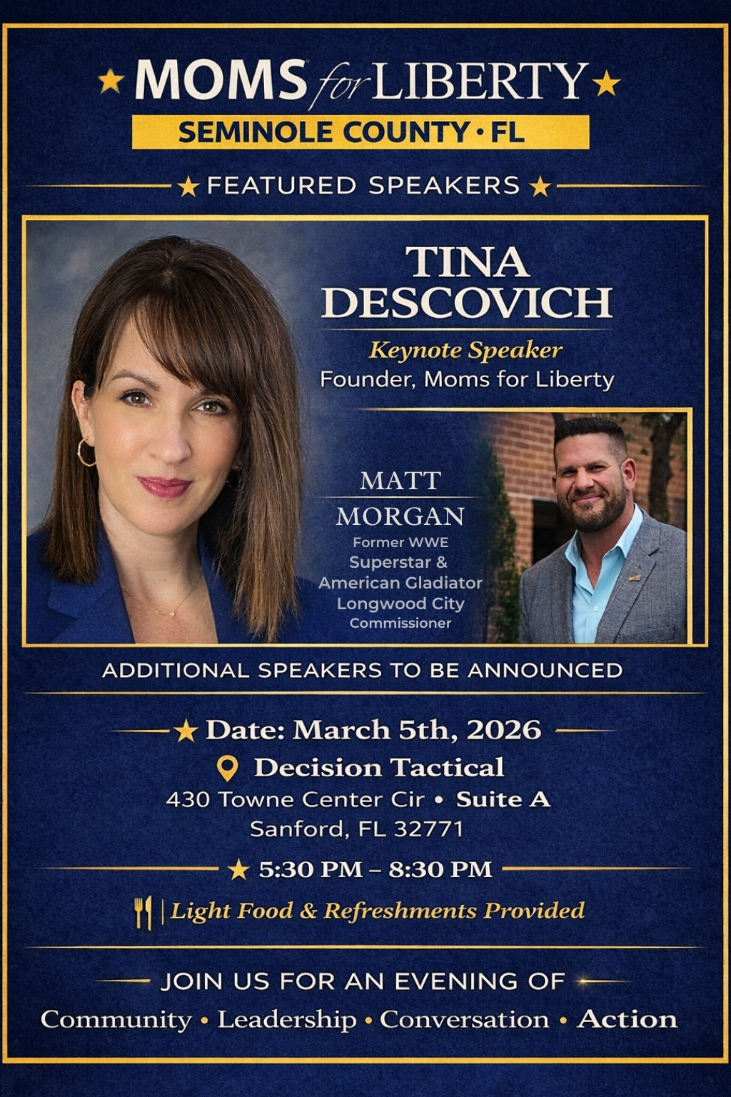 Tina Descovich Keynote Speaker