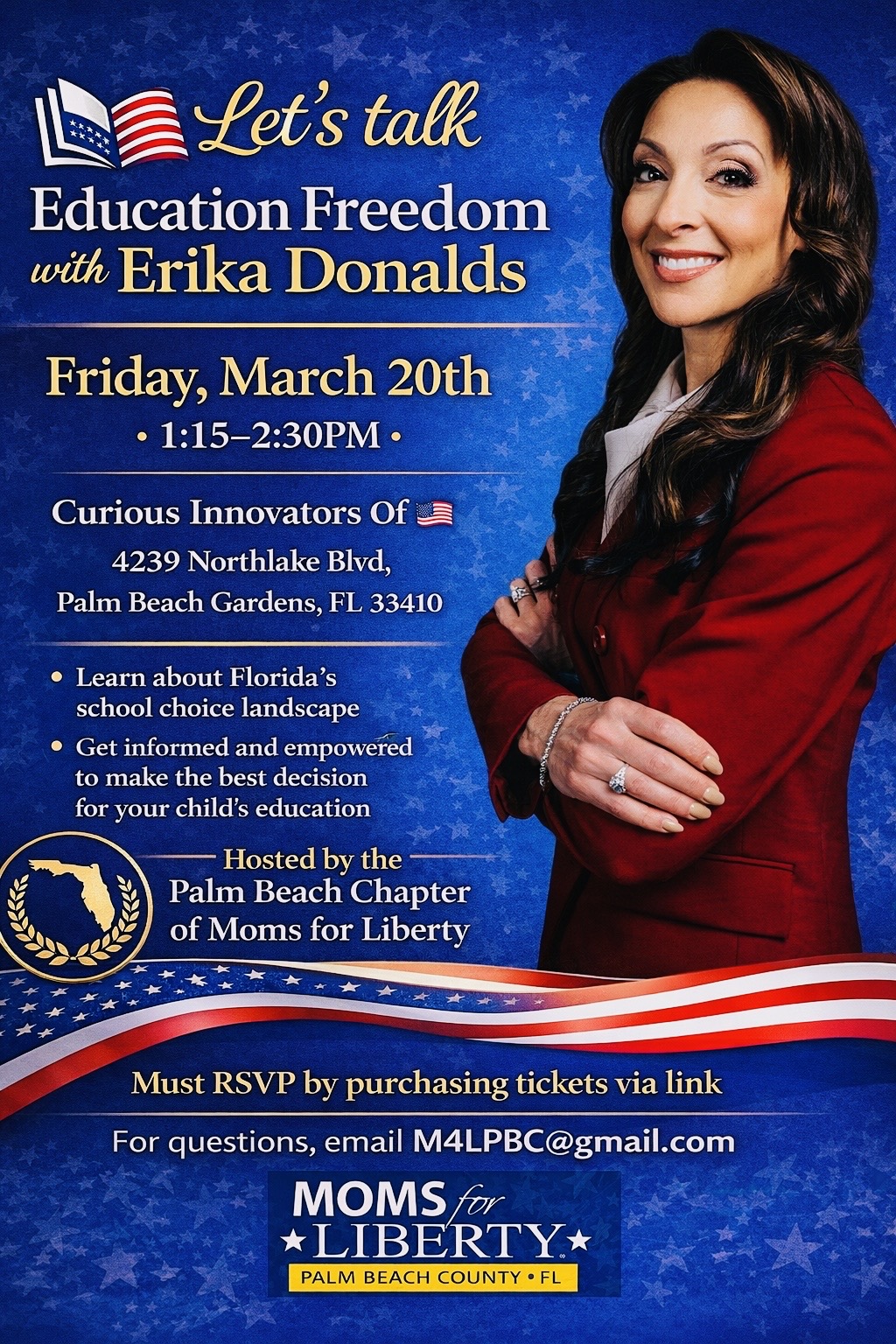 Guest Speaker -Erika Donalds