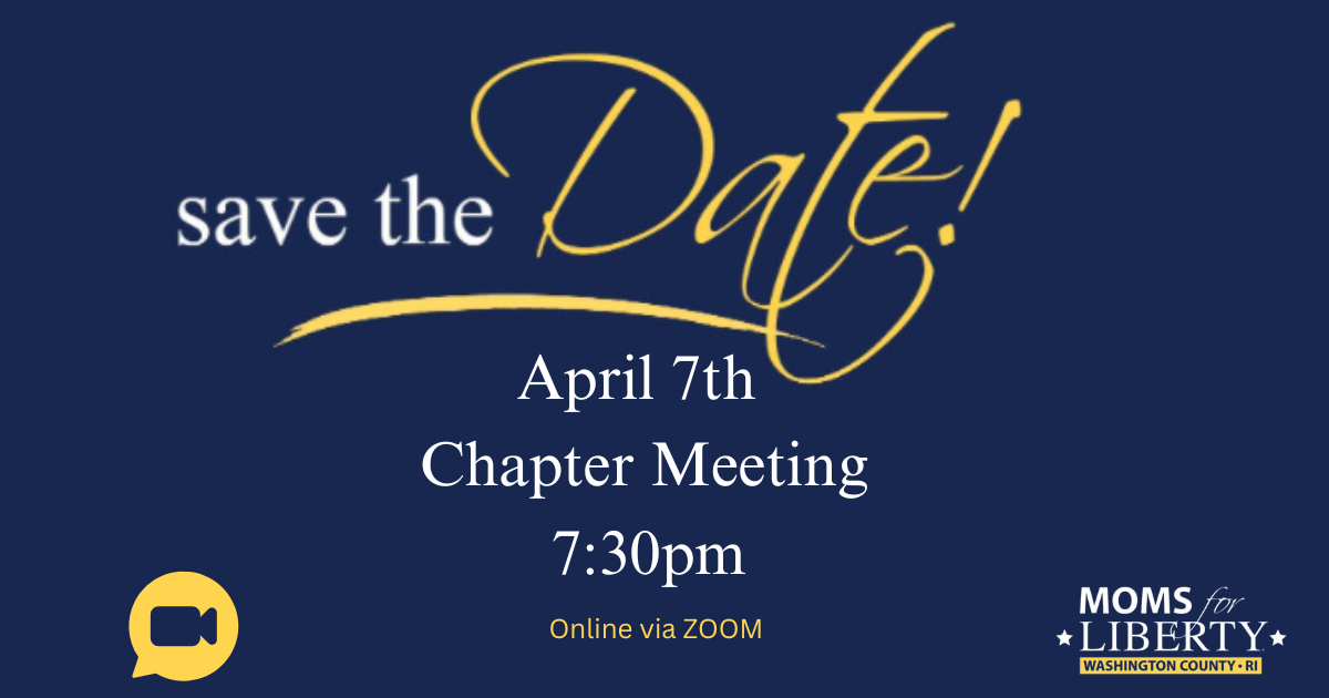April Chapter Meeting