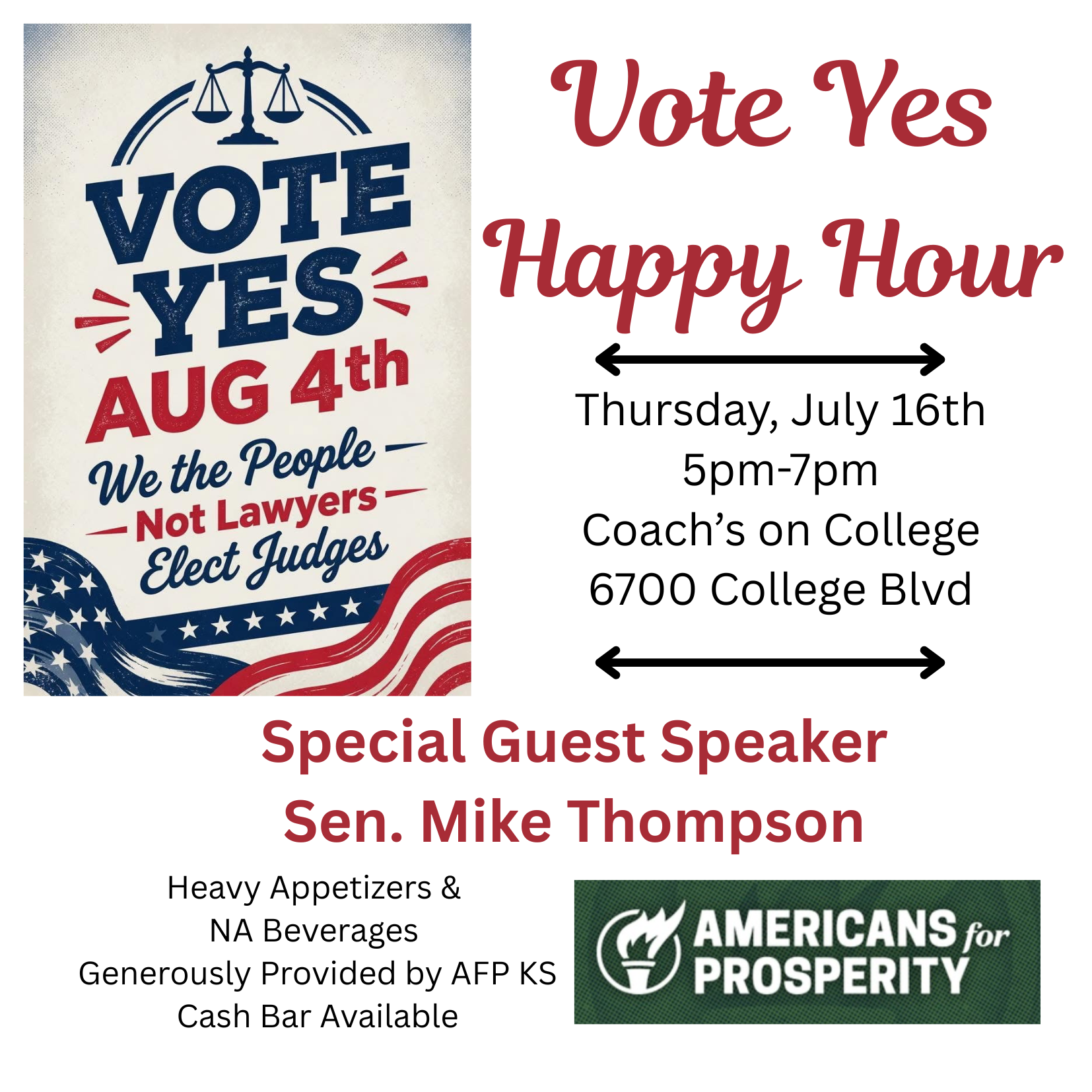 Vote YES Happy Hour
