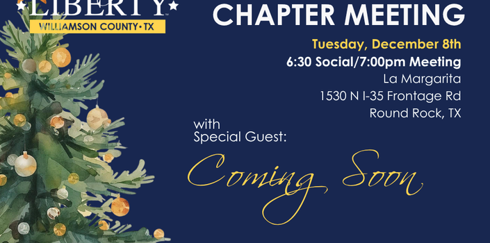 December Chapter Meeting