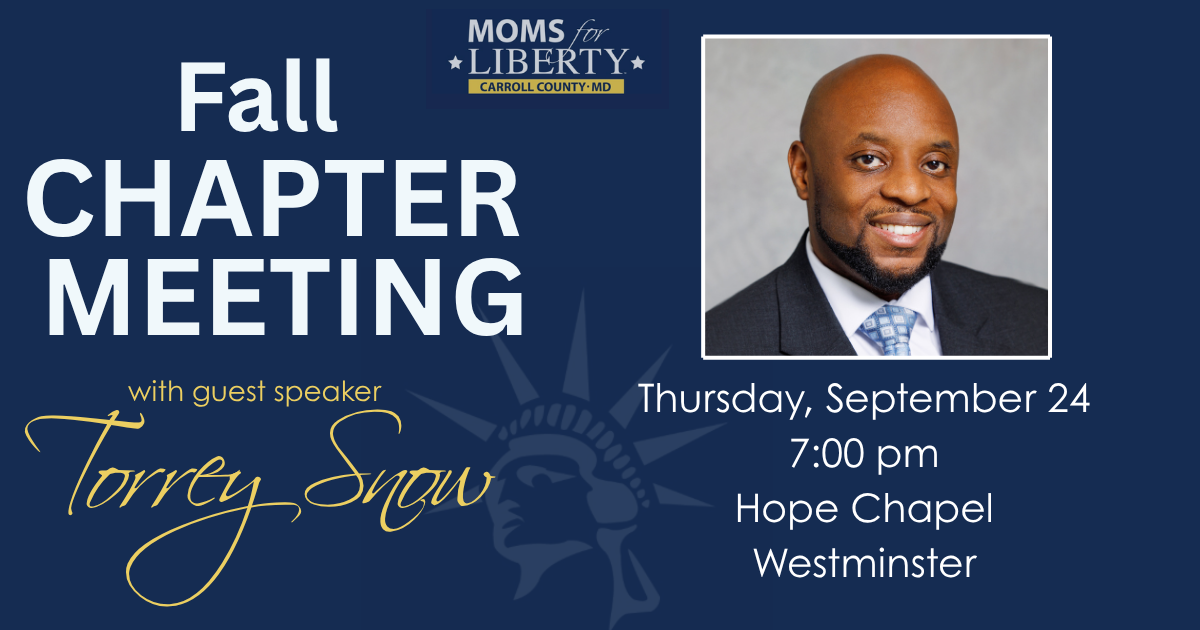 Carroll MD Fall Chapter Meeting