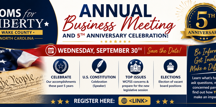 Wake County Annual Meeting and 5th Anniversary Bash!