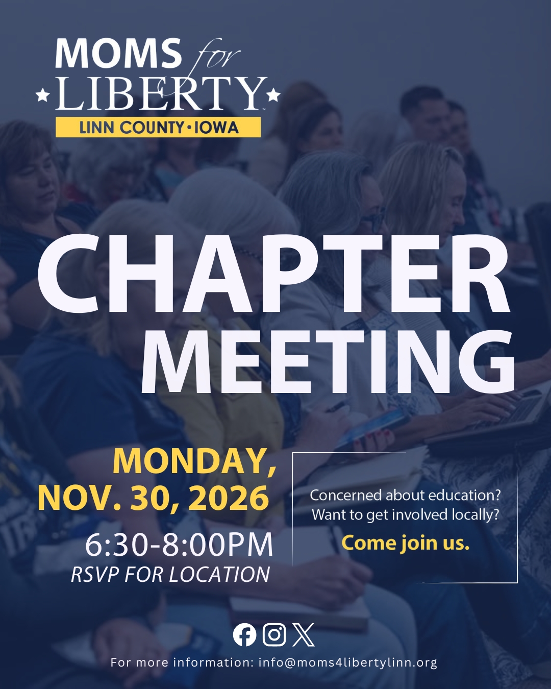 Linn, Iowa Chapter Meeting on M4L AWARE