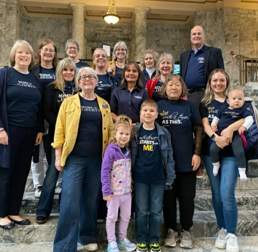 Moms for Liberty Washington Day on the HIll Olympia