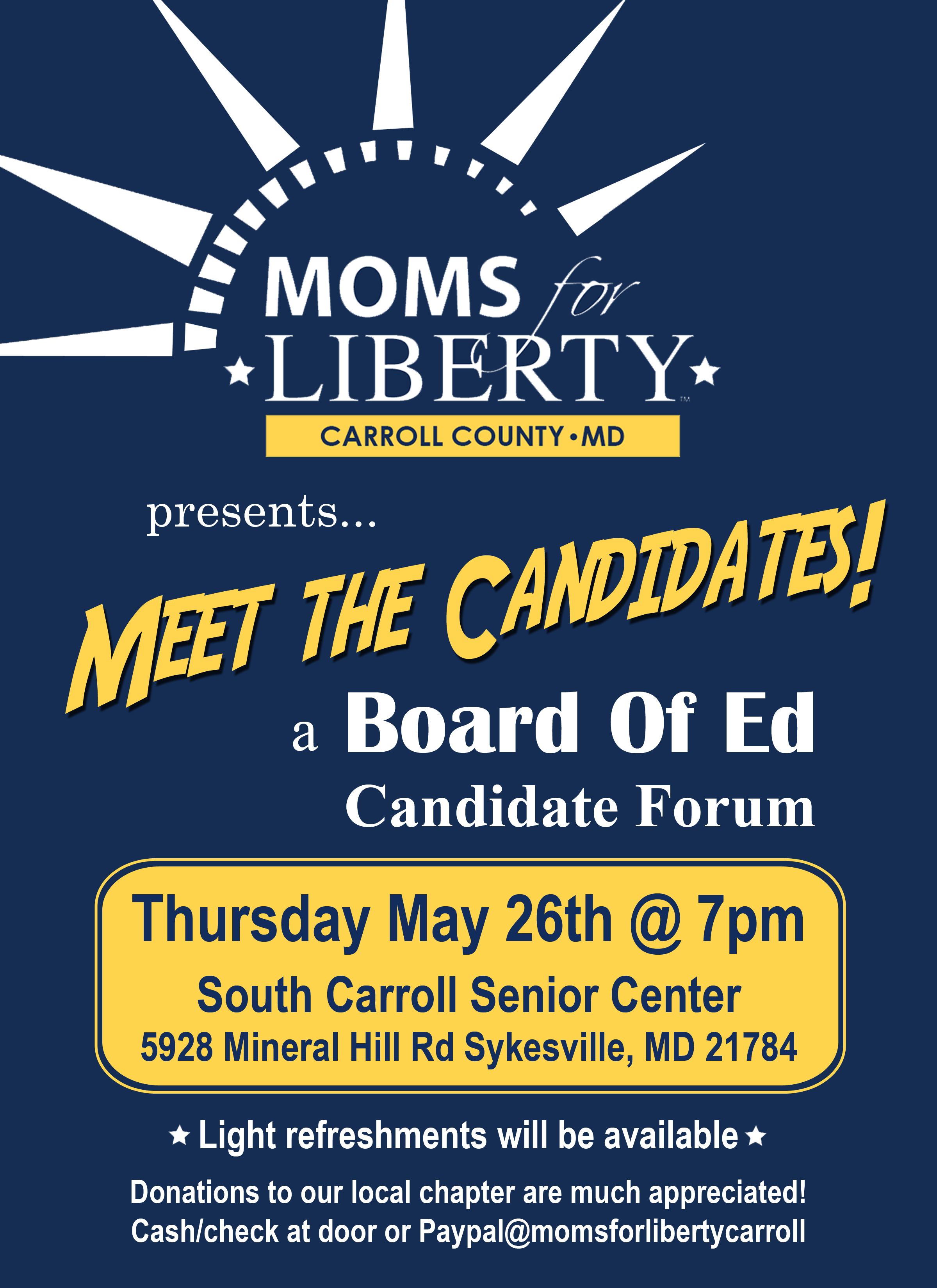 BOE Candidate Forum