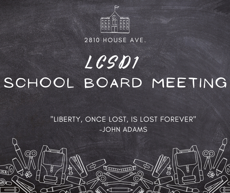 LCSD1 School Board Meeting