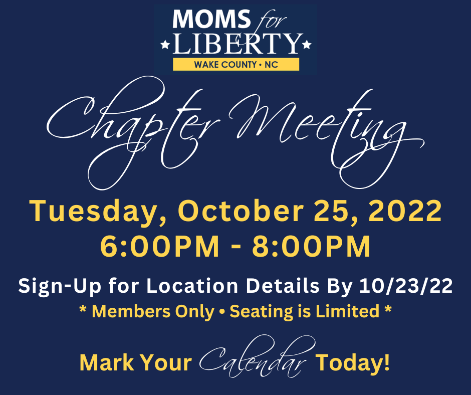 October Chapter Meeting