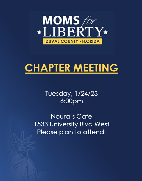 Moms for Liberty Duval Chapter Meeting