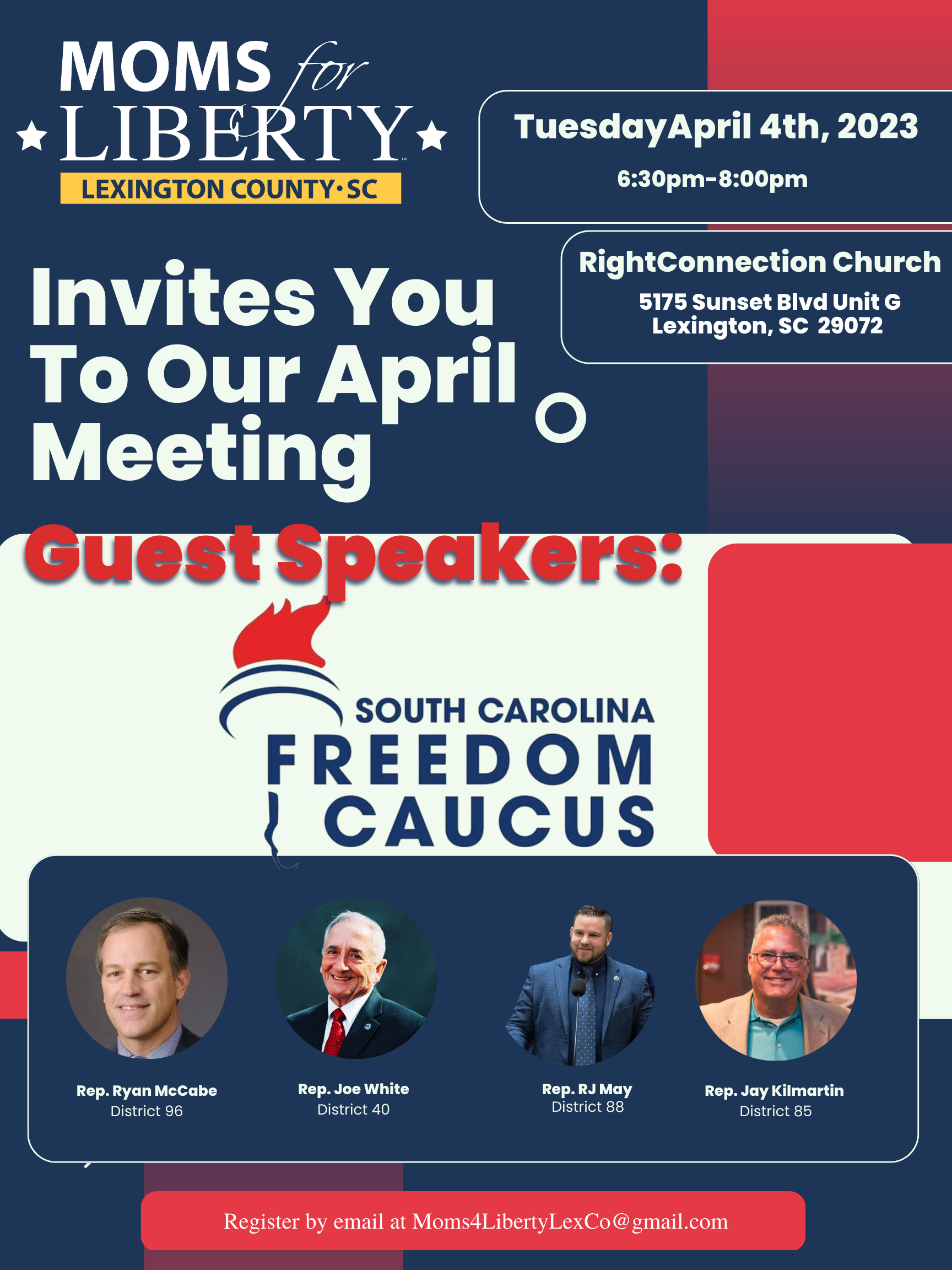 Chapter Meeting- Guest Speaker South Carolina Freedom Caucus
