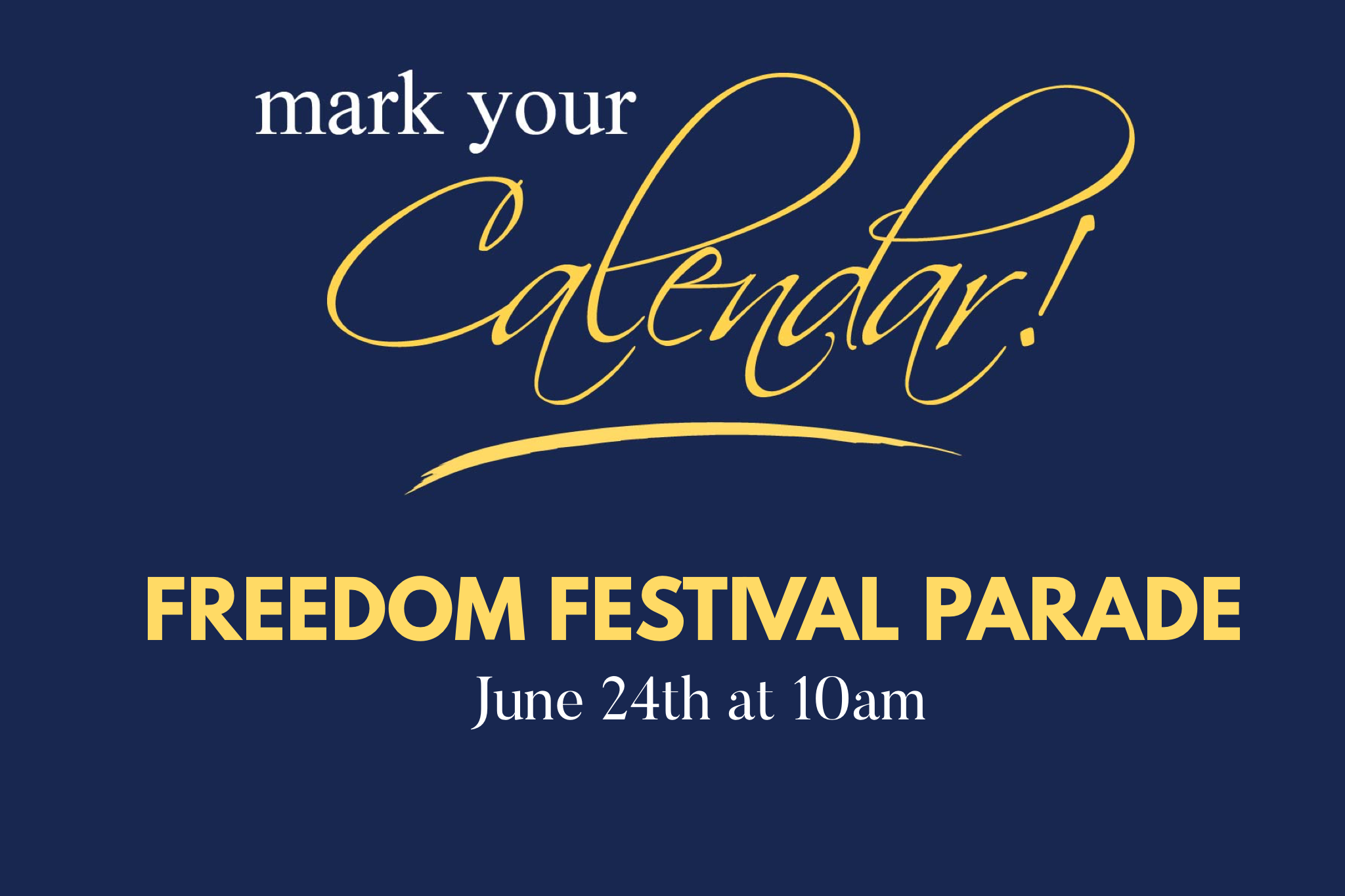 Freedom Festival Parade — Volunteer Opportunity