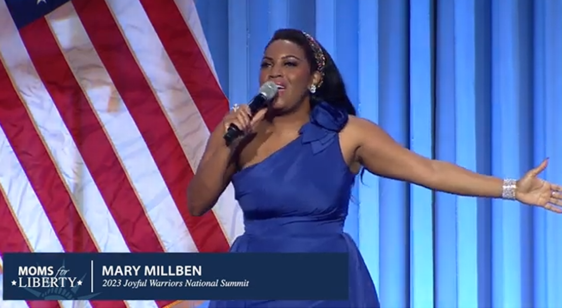 God Bless America Performed by Mary Millben
