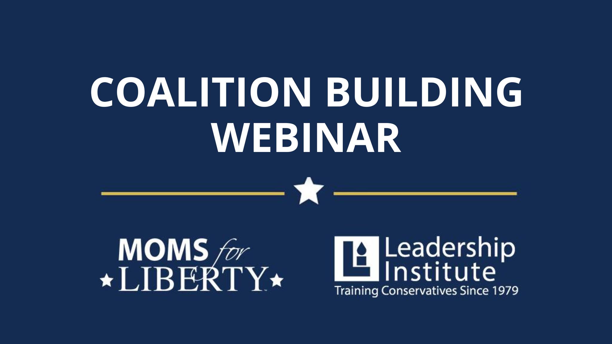 Coalition Building Webinar