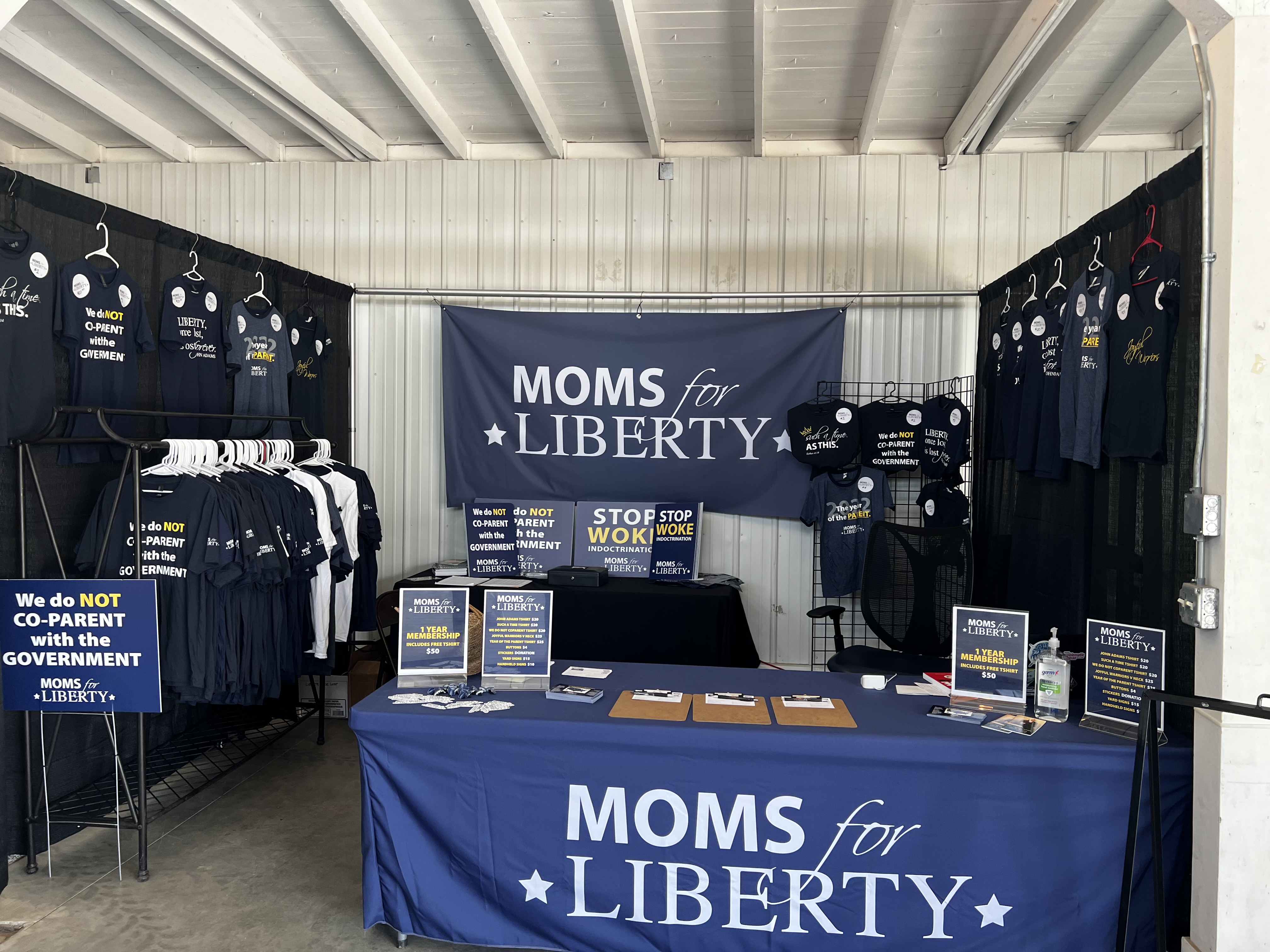 Moms for Liberty Wood County  at Central Wisconsin State Fair