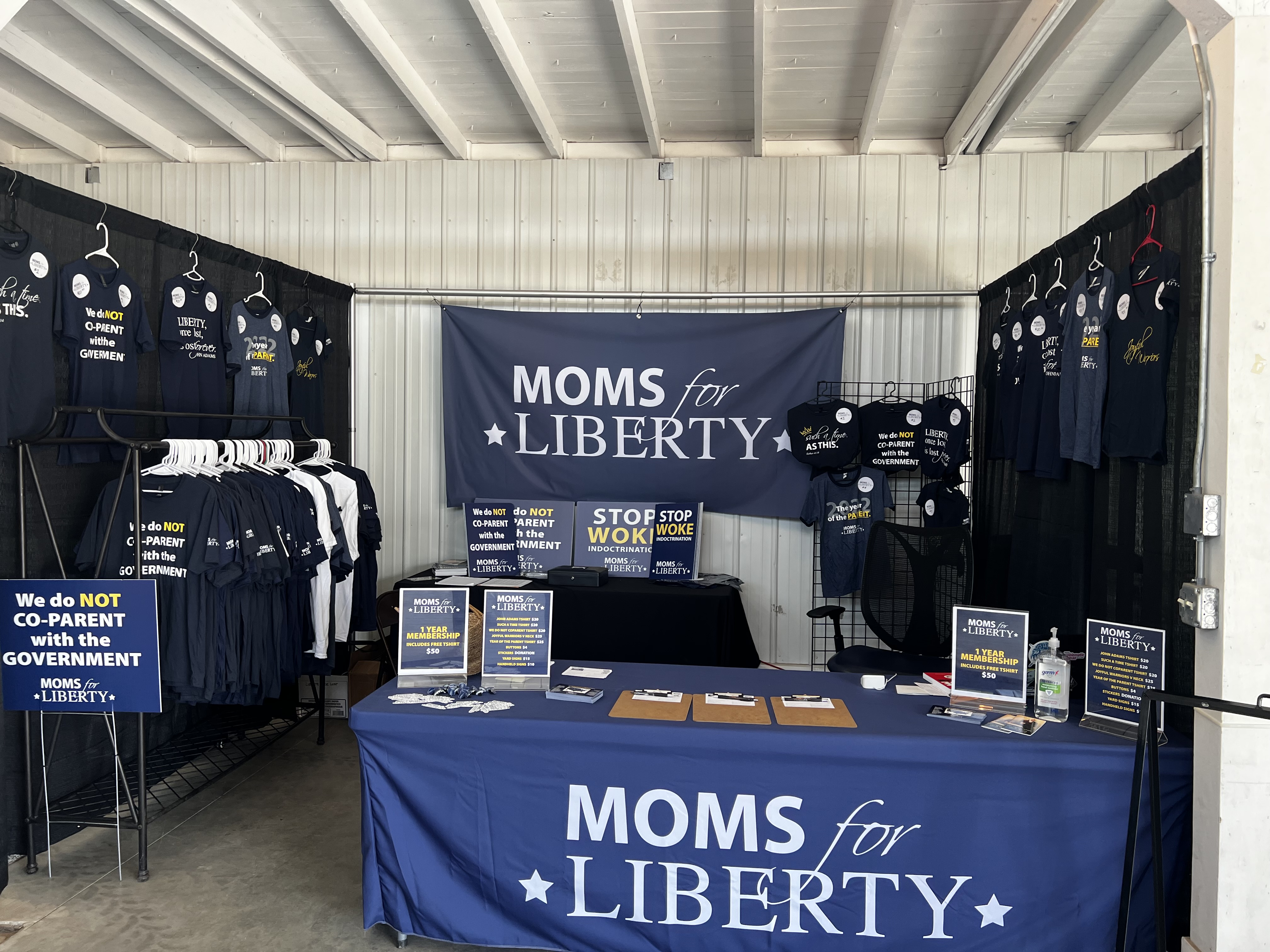Moms for Liberty Wood County  at Central Wisconsin State Fair