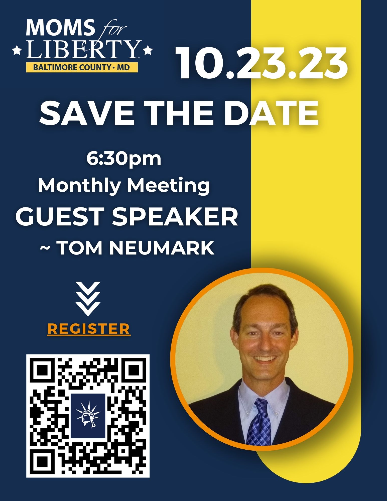 Speaker: Tom Neumark