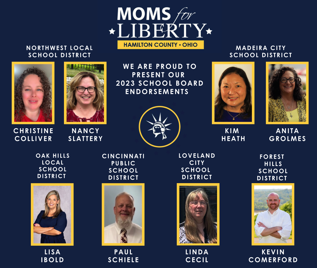 Moms for Liberty, Hamilton County, OH endorses school board candidates ...