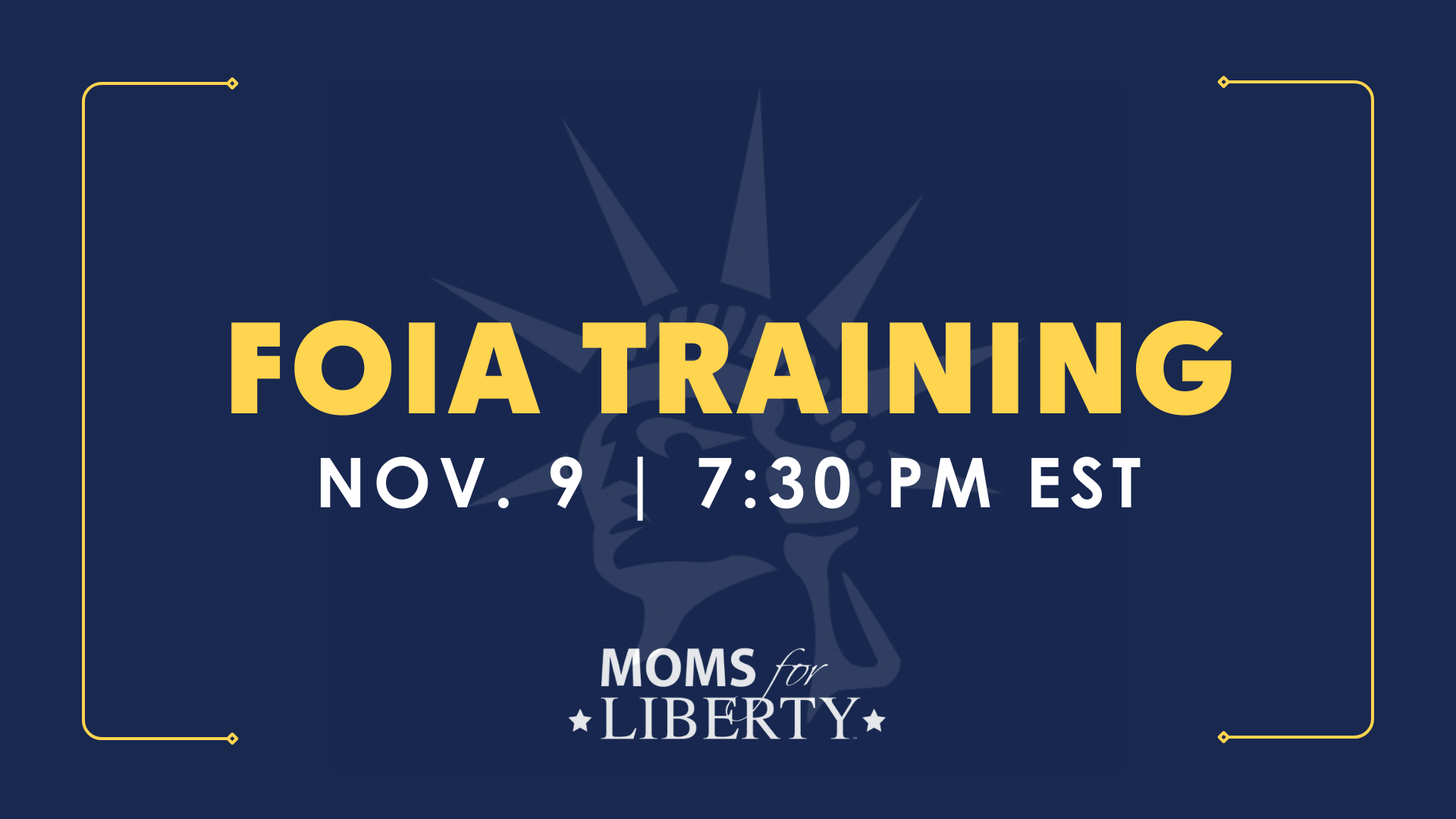 FOIA Training