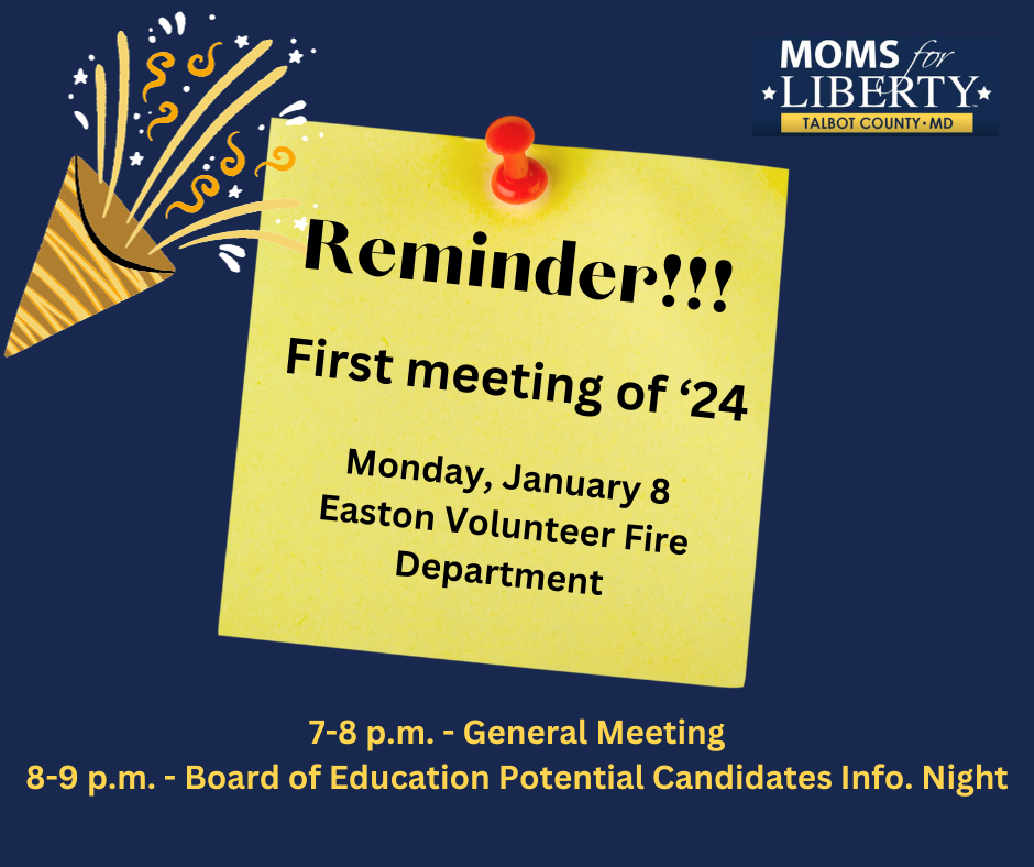 Event chapter meeting board of education candidate s info night