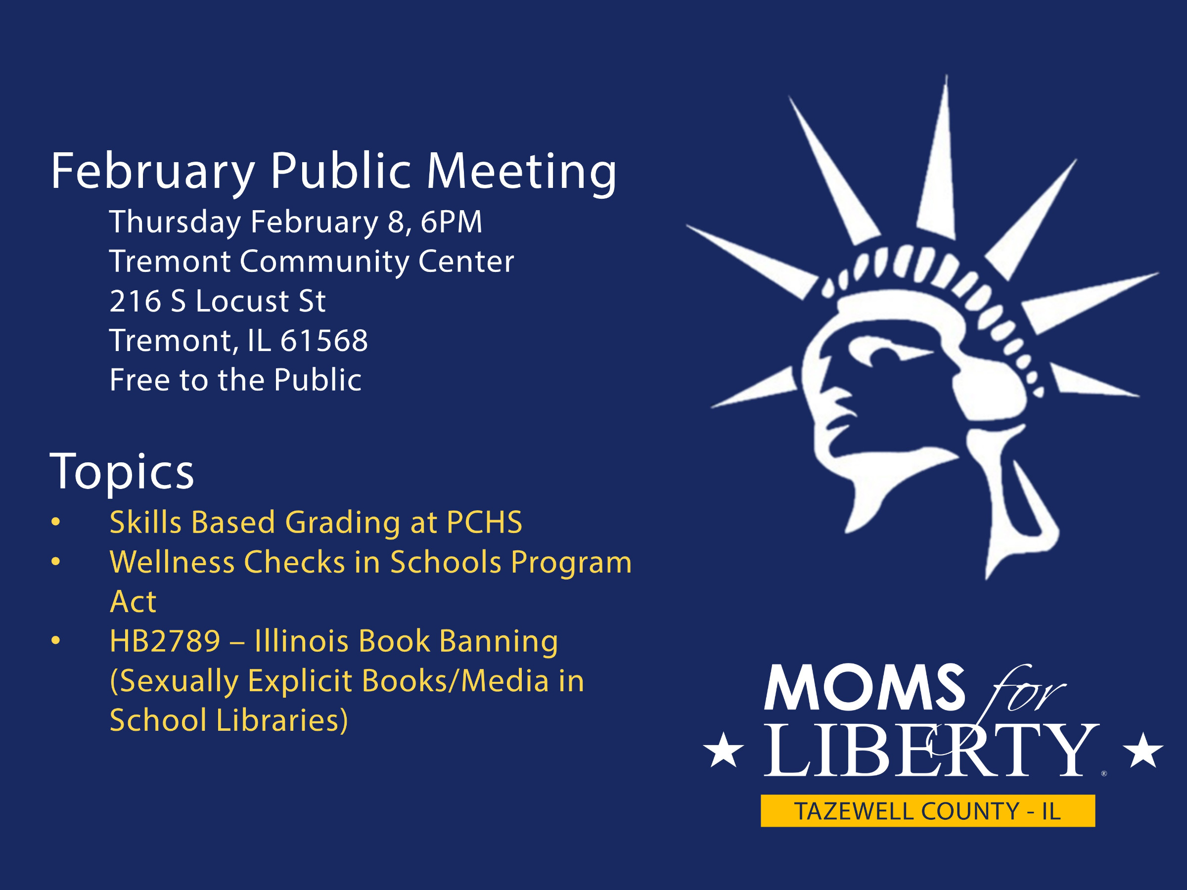 February Public Meeting