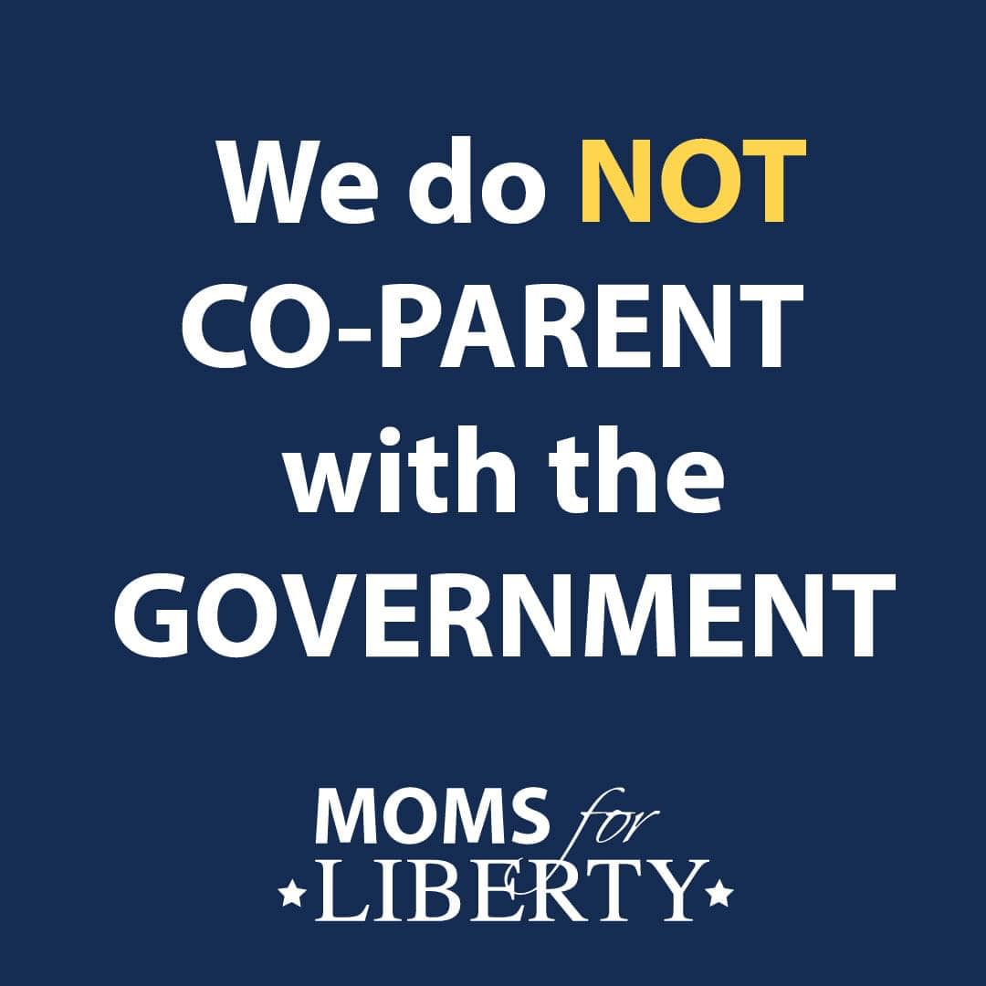 We do not co-parent with the government
