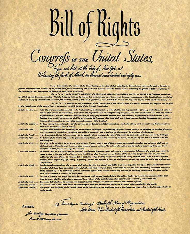 Bill of Rights