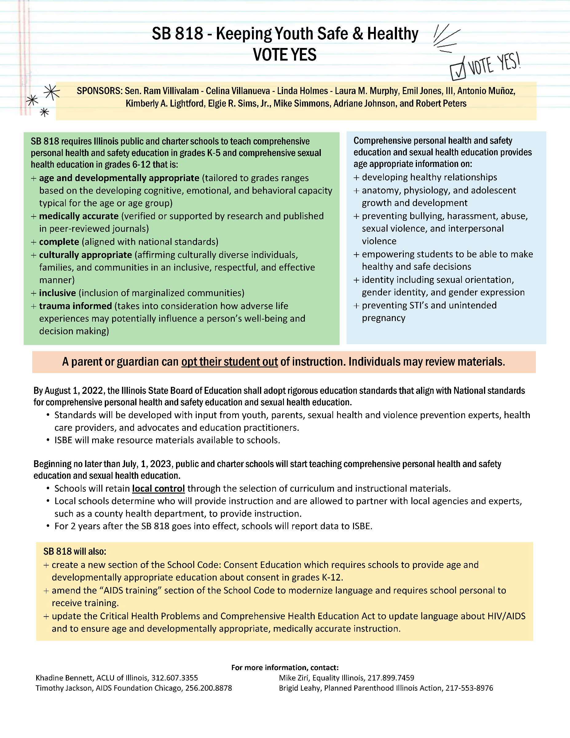 Vote Yes on SB 818