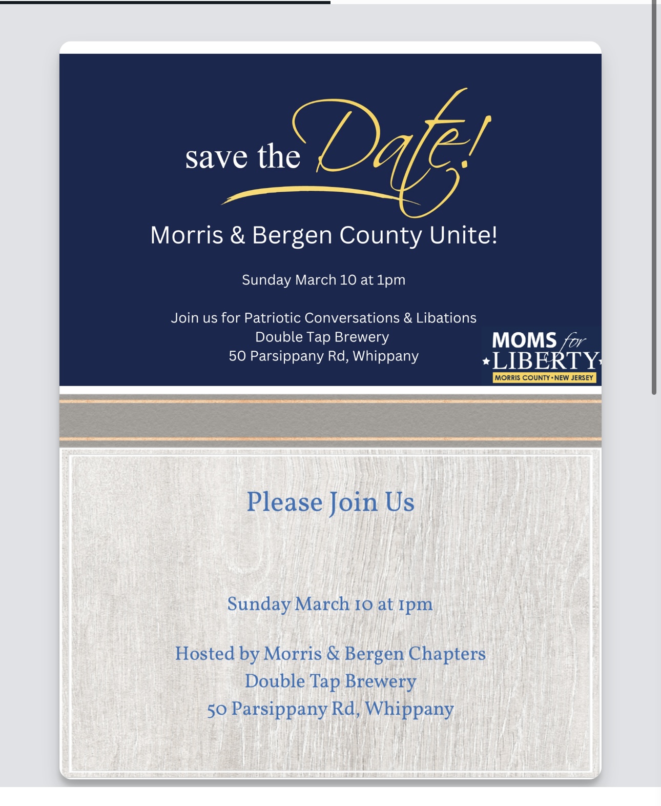 Morris /Bergen Chapter Meeting