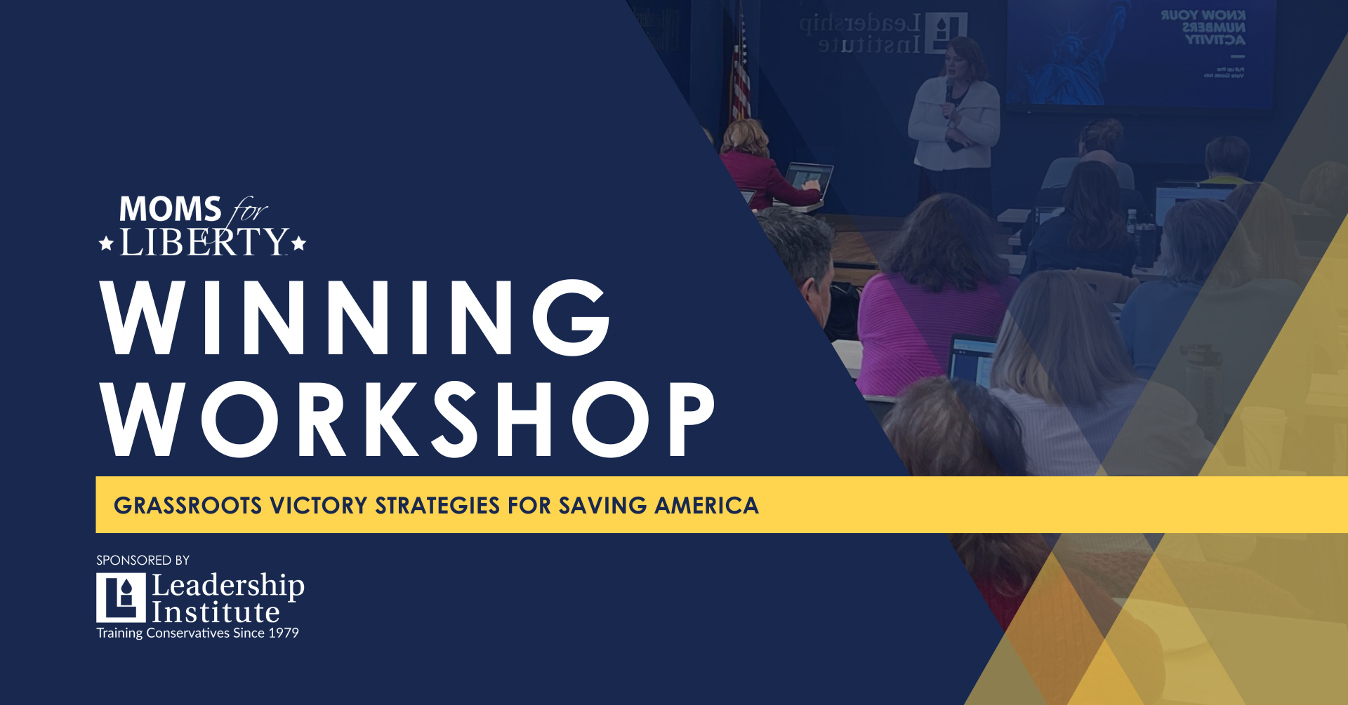 Winning Workshop: Grassroots Victory Strategies for Saving America