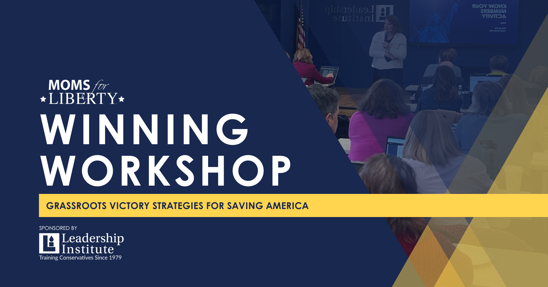 Winning Workshop: Grassroots Victory Strategies for Saving America - Session 1