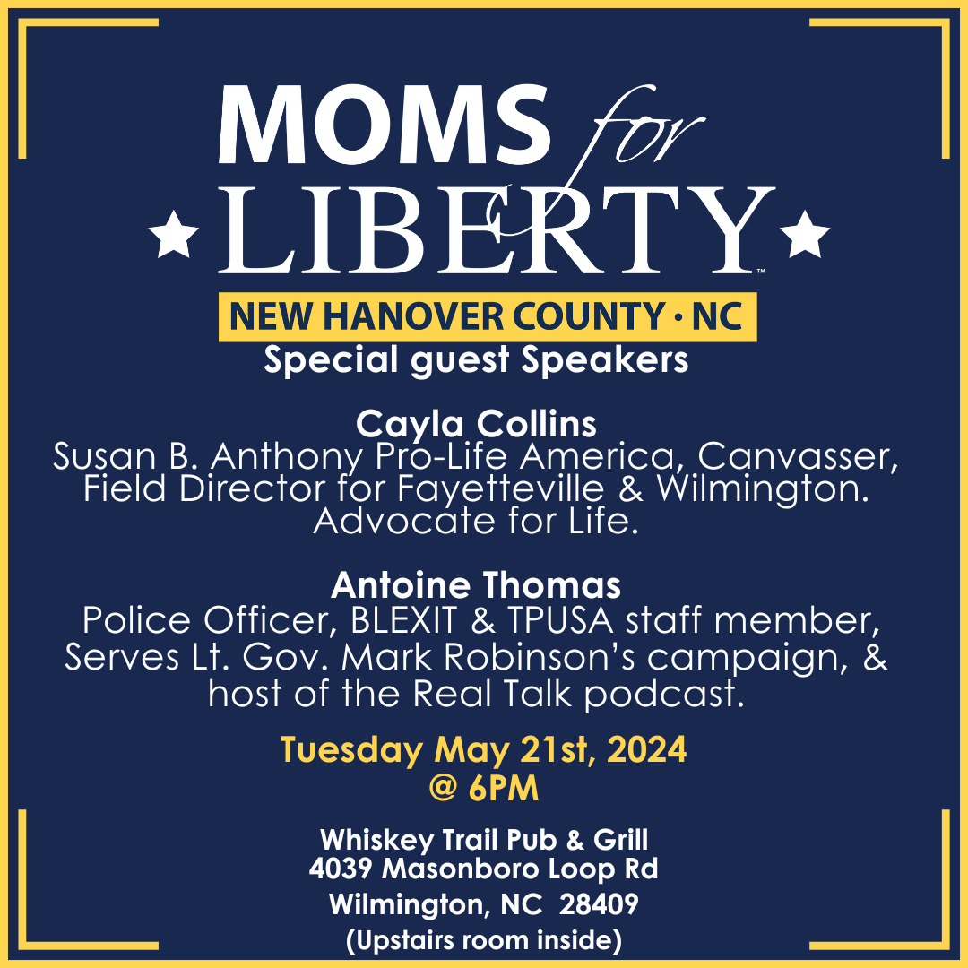 New Hanover County Moms For Liberty Meeting