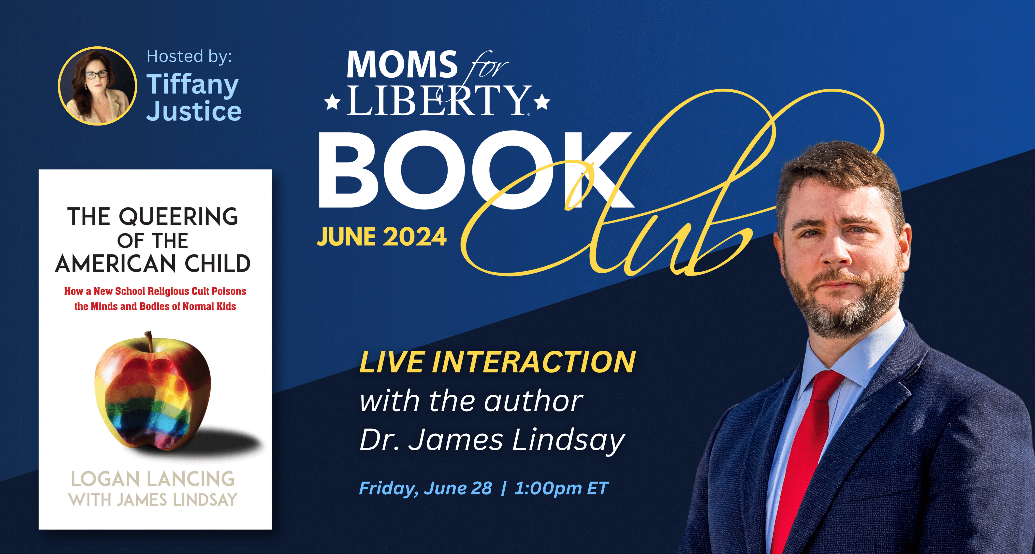 June Book Club:  The Queering of the American Child with author James Lindsay