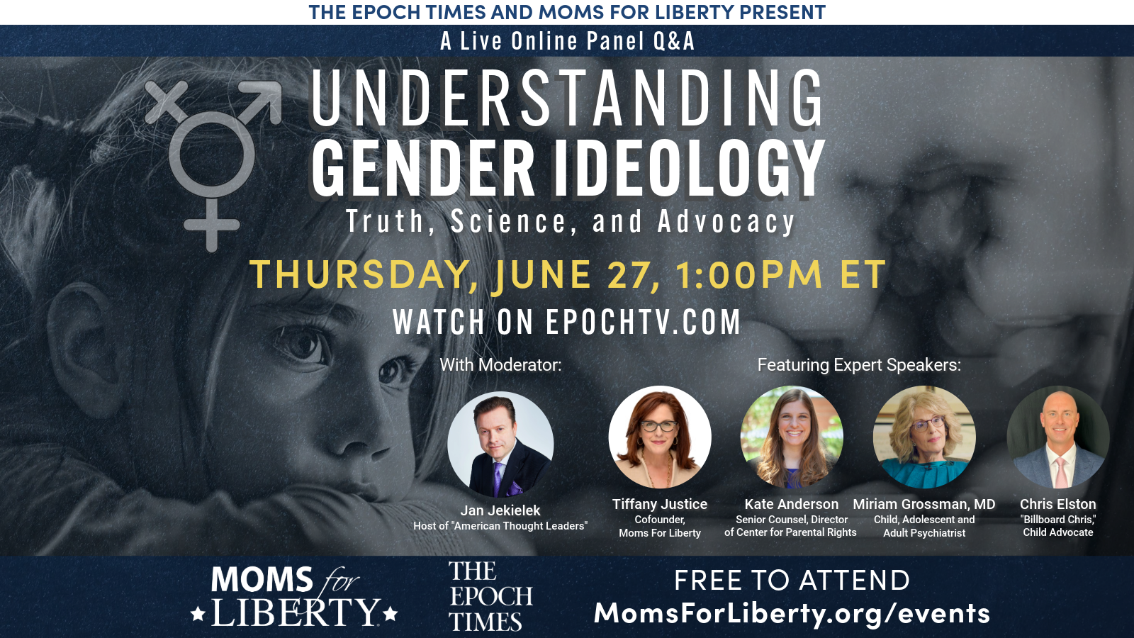 Understanding Gender Ideology: Truth, Science & Advocacy - A Live Online Q&A Panel