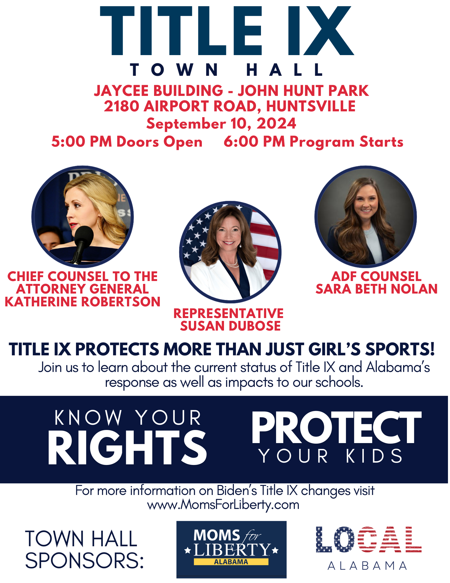 Title IX Town Hall - Madison County