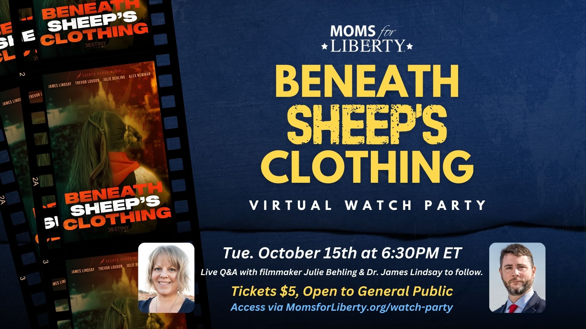 Virtual Watch Party       "Beneath Sheep's Clothing"