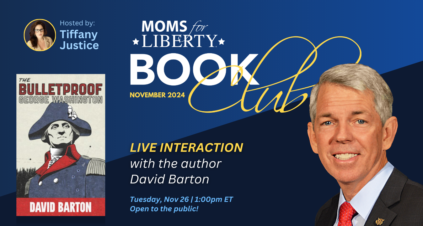 November Book Club: "The Bulletproof George Washington" with author David Barton